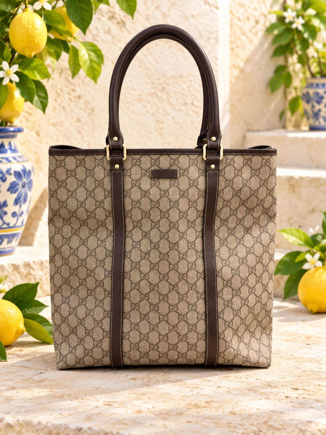 Gucci GG Supreme Joy Vertical Totebag