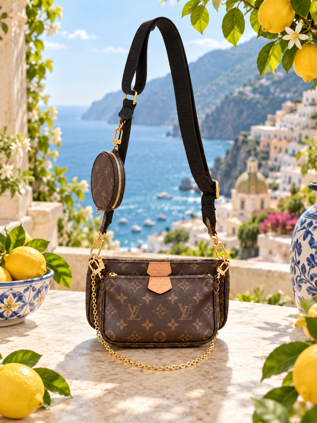 Louis Vuitton Monogram Multi Pochette Kaki