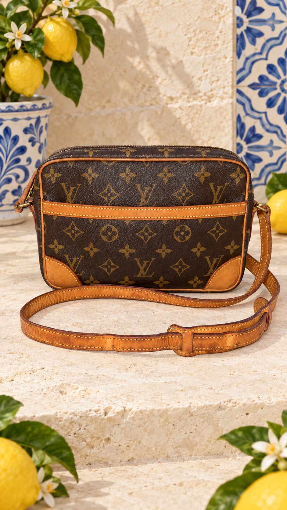 Louis Vuitton Monogram Trocadero 27 Crossbody Bag