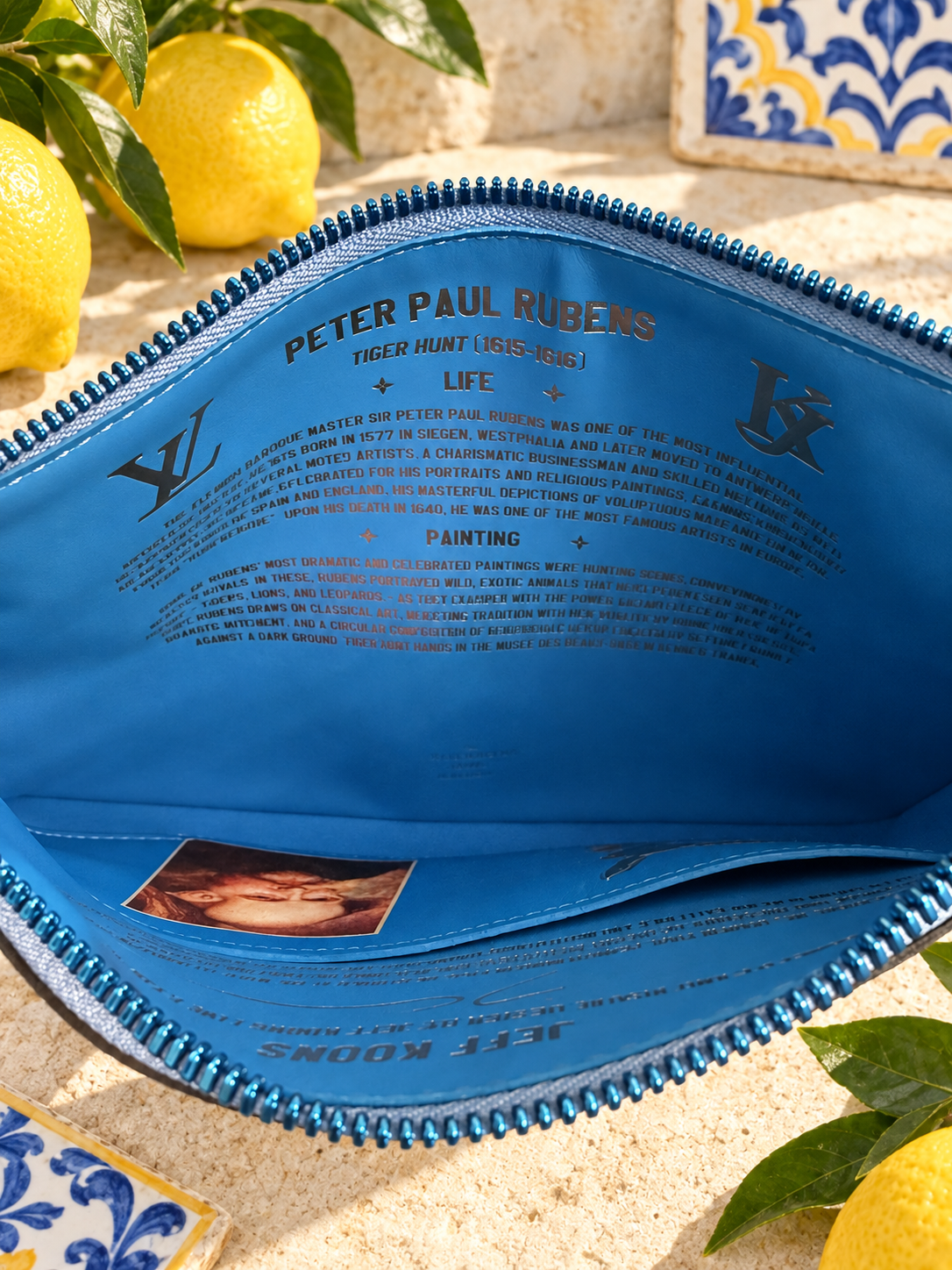 Louis Vuitton Jeff Koons Masters Collection Rubens Pochette