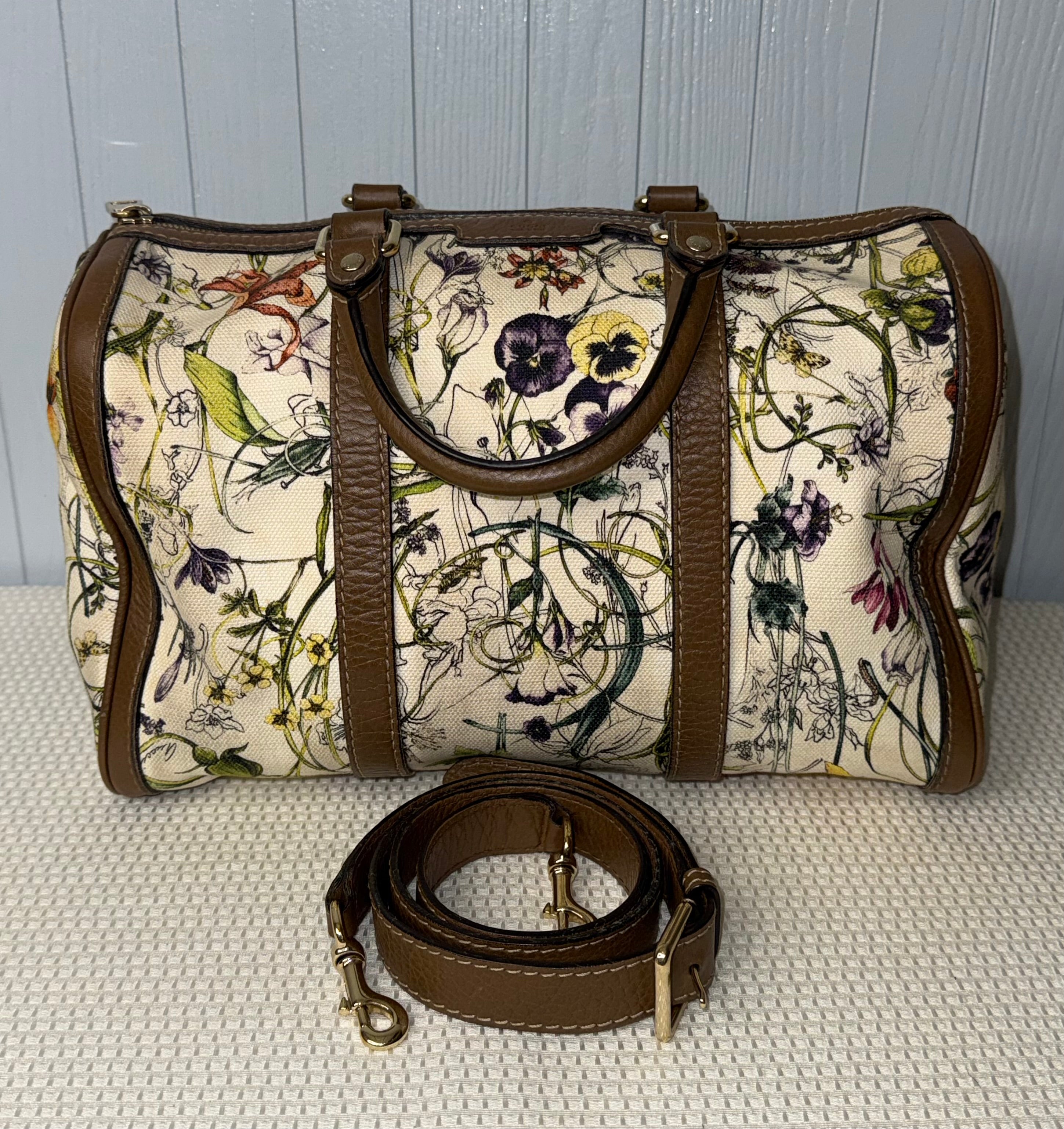 Gucci Flora Joy Boston Bag L.E (2013)