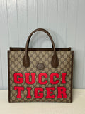 Gucci Tiger GG Supreme Tote