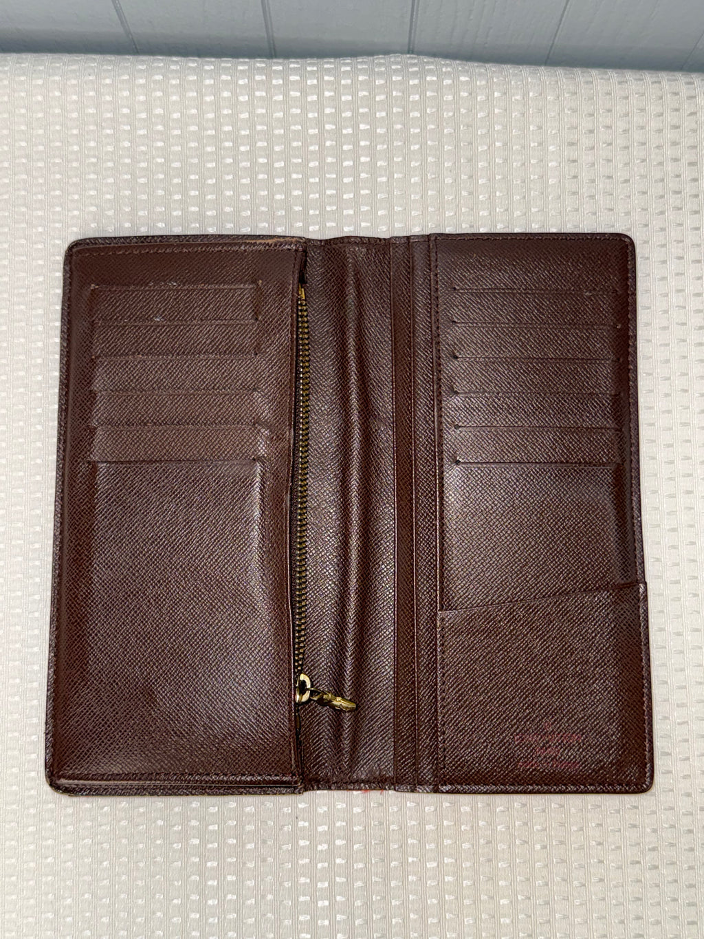 Louis Vuitton Damier Ebene Braza Wallet