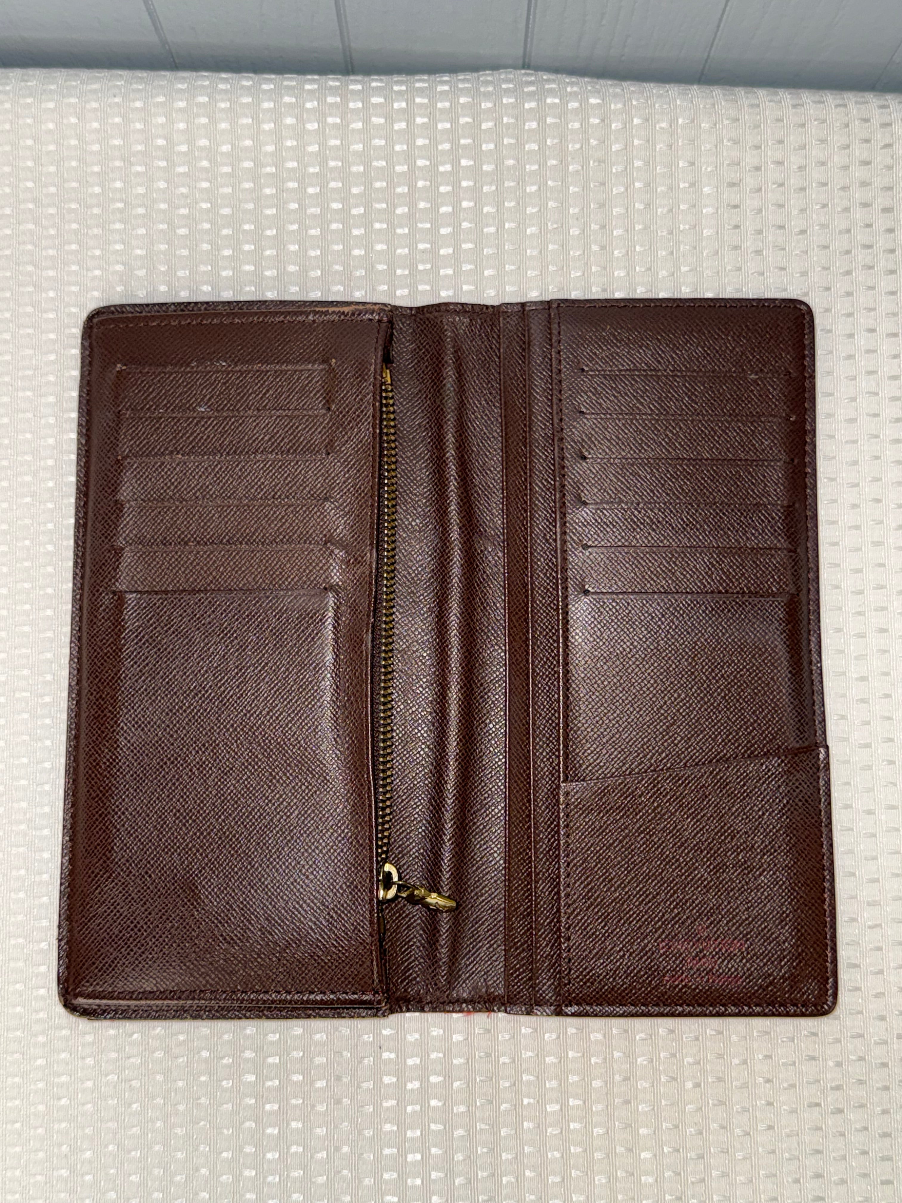 Louis Vuitton Damier Ebene Braza Wallet
